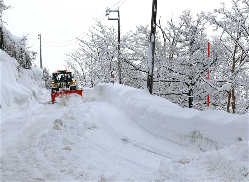 除雪作業