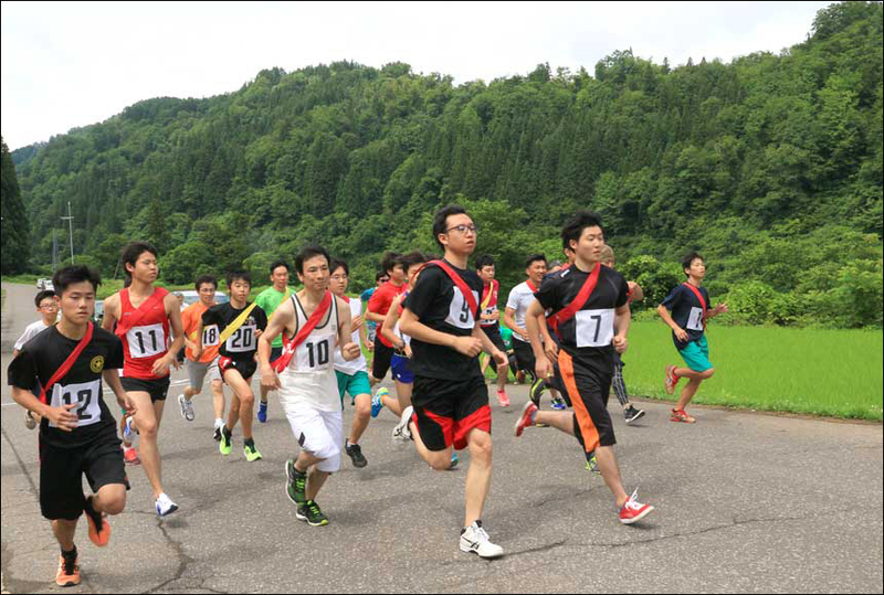 第12回村内駅伝大会 スタート