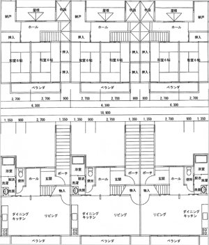 白鳥団地見取図