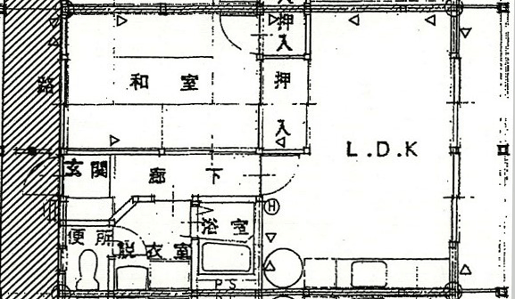 志久見団地間取り図