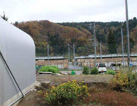 横倉集落（平成23年11月9日）